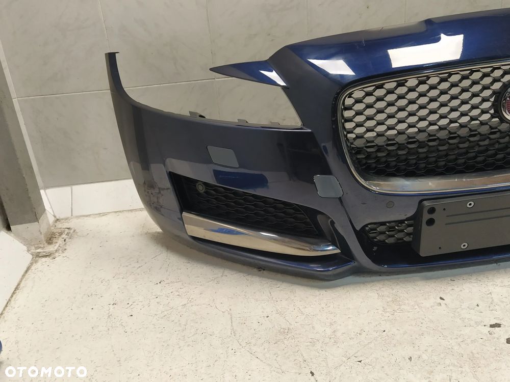 JAGUAR XF X260 ZDERZAK PRZÓD PRZEDNI KOMPLETNY 4XPDC SPRYSKIWACZE GRILL ATRAPA CHŁODNICY ZNACZEK WIĄZKA ORYGINAŁ - 3