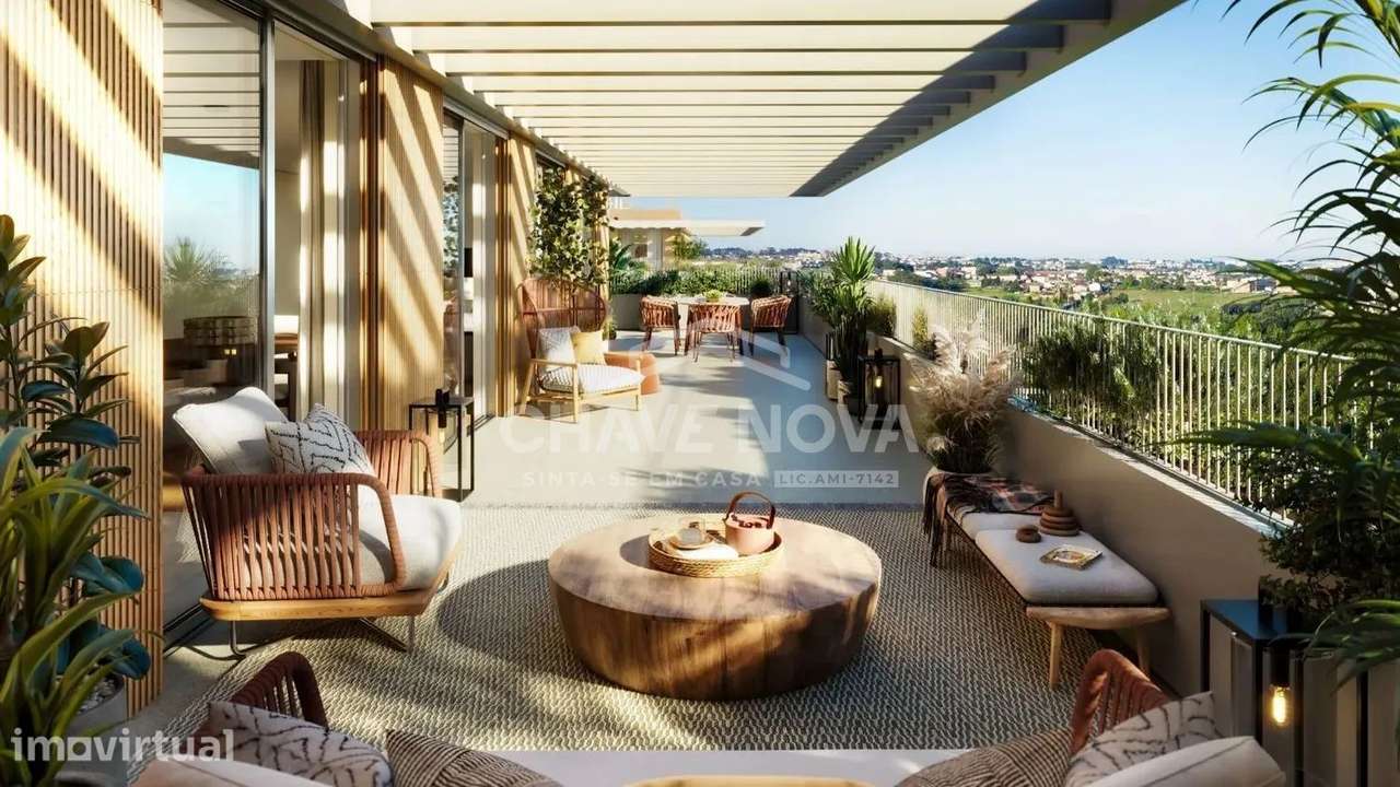 Apartamento T2 com Terraço de 33 m² - Empreendimento Verde Vale – Maia - Grande imagem: 3/24