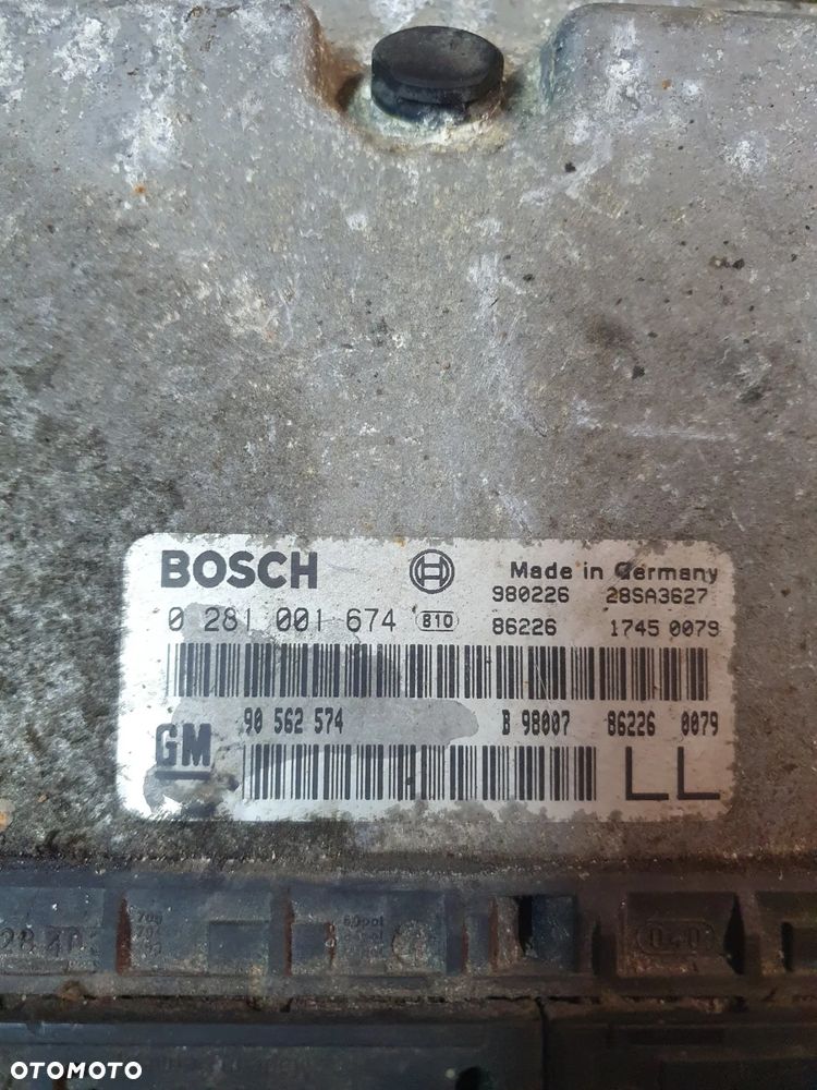 KOMPUTER SILNIKA OPEL ASTRA II 2.0 DTI 0281001674 90562574 - 2
