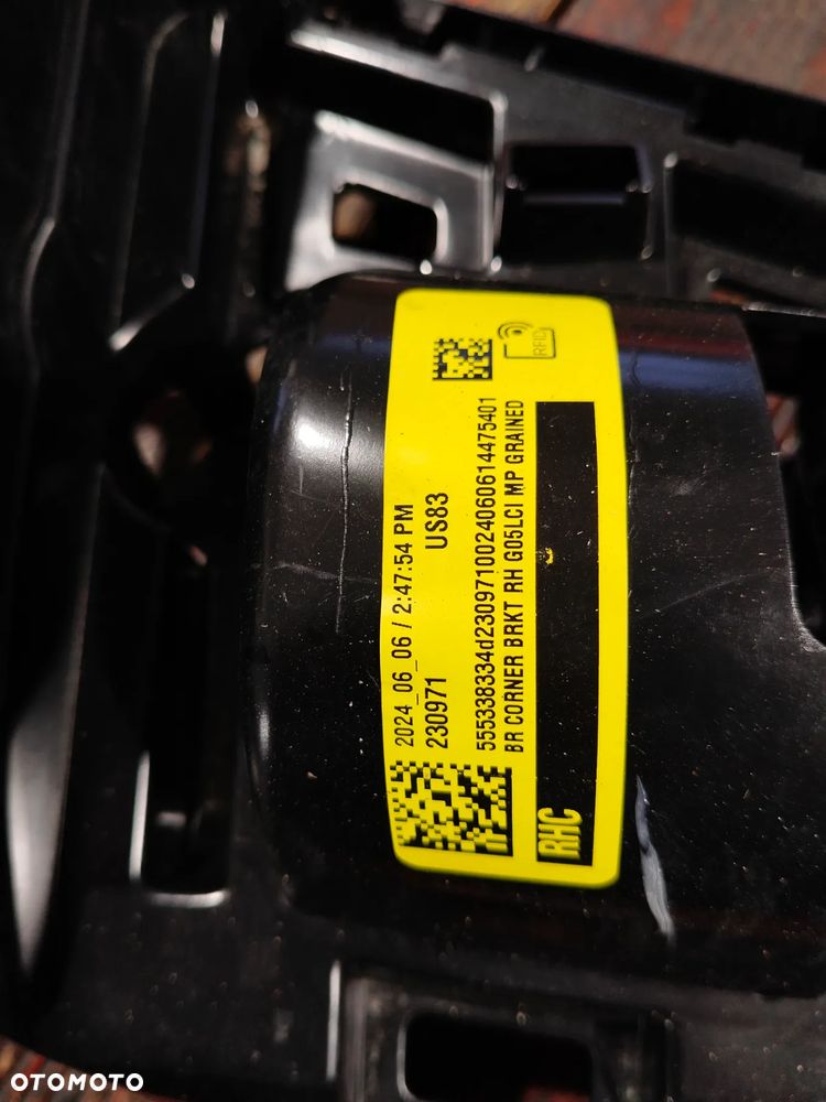 Ślizg zderzaka BMW X5  G05 prawy tył - 3