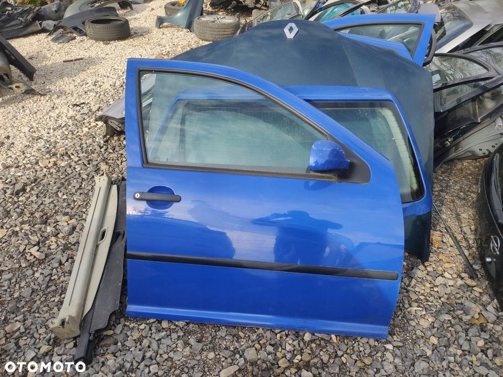 Drzwi Prawy Przód Lewy Tył VW GOLF IV LW5Z NIEBIESKIE 5D H/B - 2