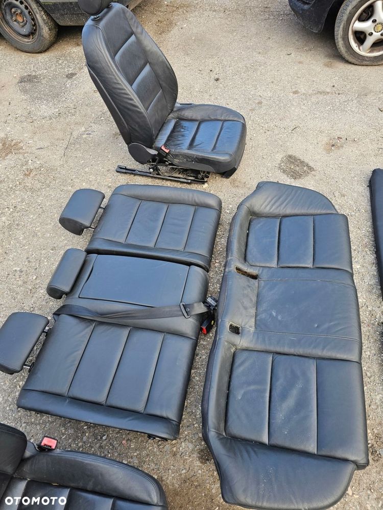 FOTEL FOTELE KANAPA TYŁ BOCZKI AUDI A6 C6 04-08 EU KOMBI ELEK. PODGRZEWA - 13