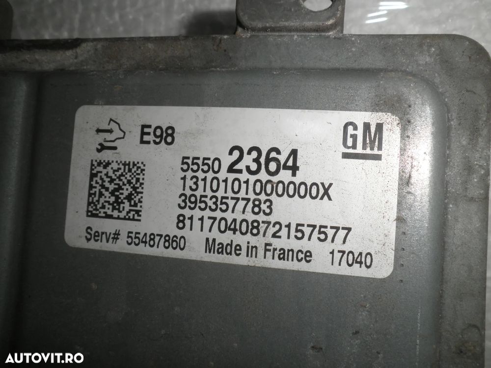 ECU / calculator motor Opel Corsa E 1.3 CDTI 55502364 - 3