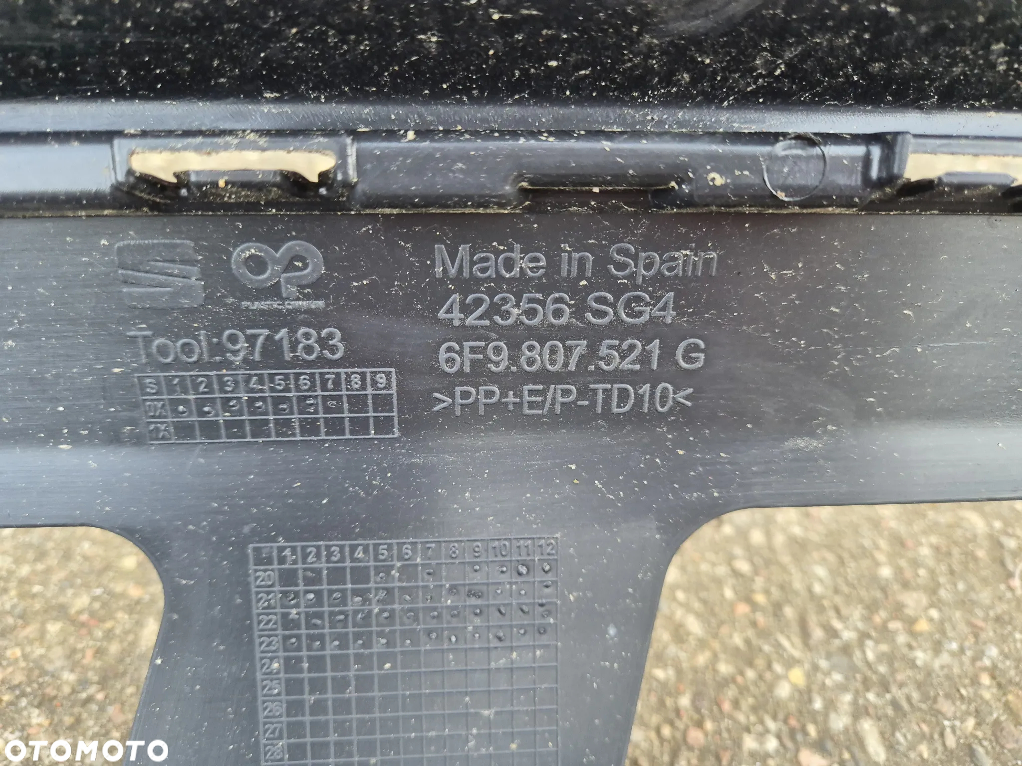 Seat Arona lifting 21- zderzak tylny 6F9 - 5