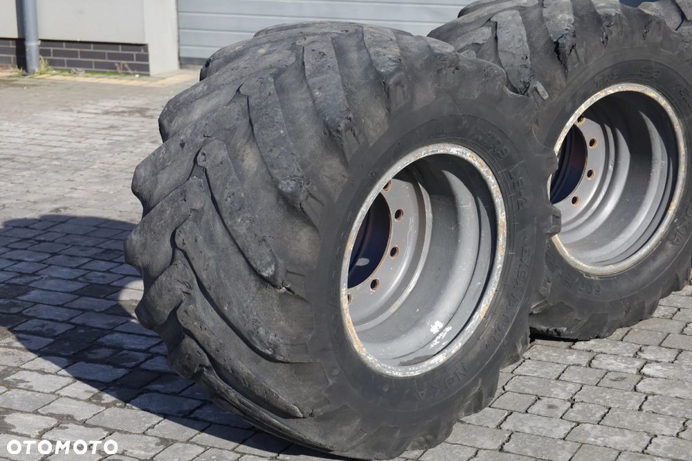 Koła R22.5 Nokian 600/50- 22.5 do koparki opony balony 20 płótna - 2