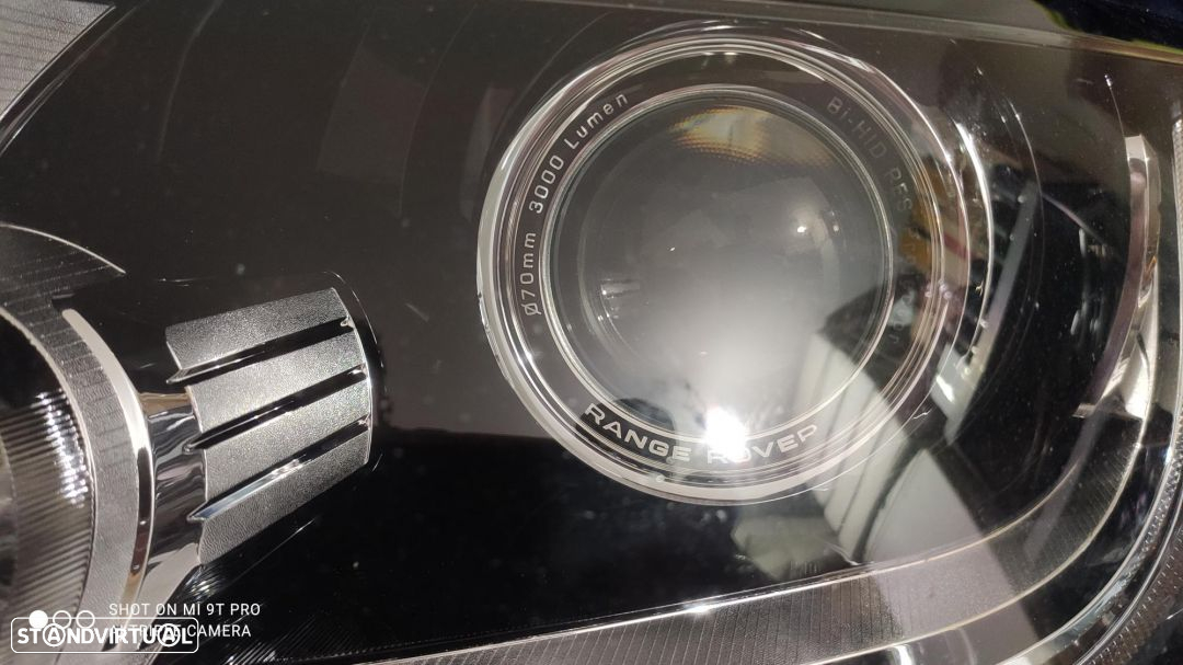 farol esquerdo bi-xenon led landrover Range Rover - 4
