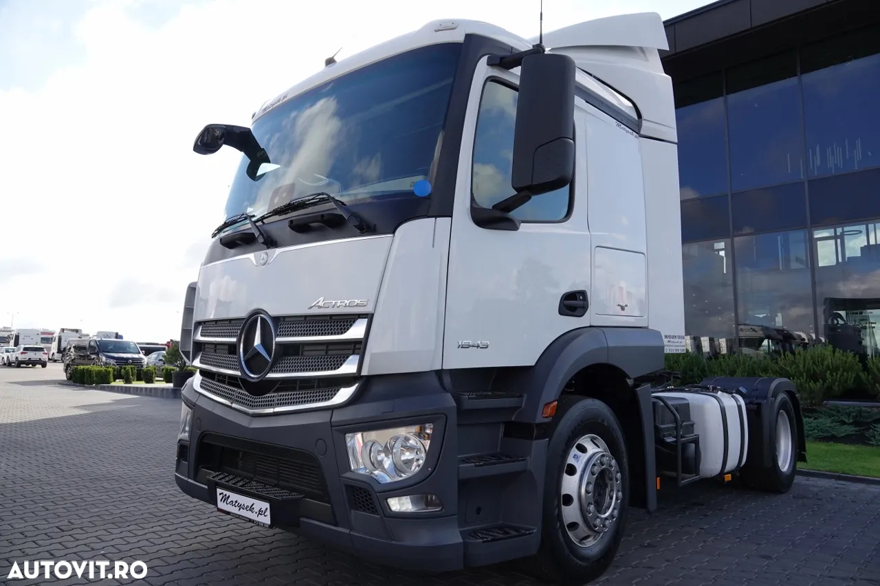 Mercedes-Benz ACTROS 1840 / FULL ADR / CABINA MICĂ / GREUTATE: 6200 KG / KILOMETRAGE MICĂ / - 6