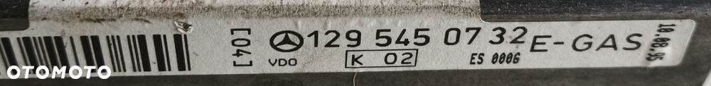 MERCEDES SL R129 94r MODUŁ STEROWNIK PRZEPUSTNICY 1295450732 - 2