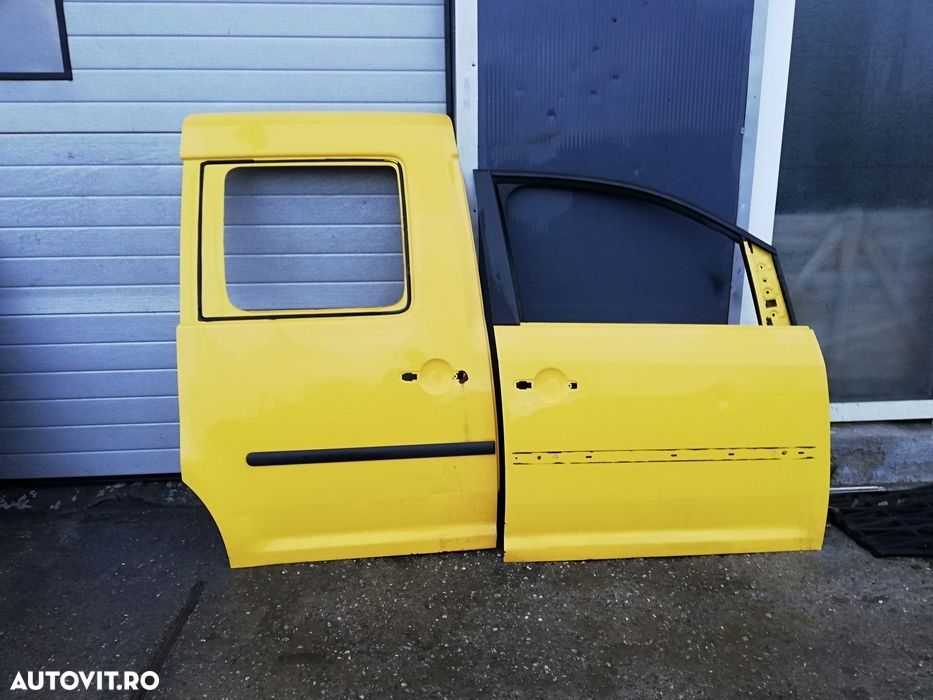 Uși ușa vw cady 2003-2010 haion Dreapta spate culisantă geamuri geam - 5