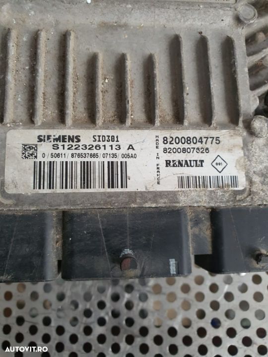 Calculator Motor Ecu Renault Megane 2 Scenic 2 1.5 Dci Euro 4 Simens - 4