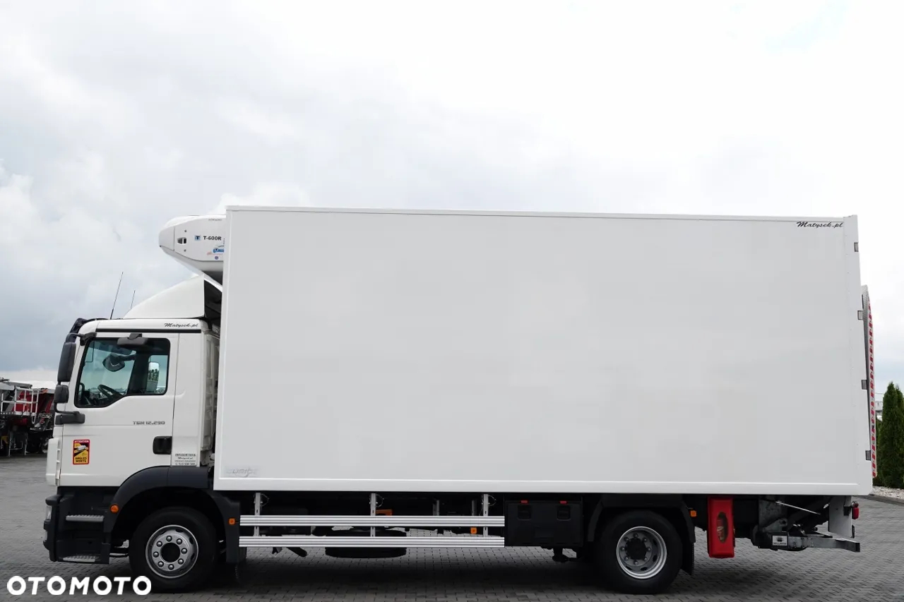 MAN TGM 12.290 / 4x2 / CHŁODNIA 6,5 M / AGREGAT THERMO KING T-600 R  / WINDA ZAŁADOWCZA DHOLLANDIA / SPROWADZONY - 8