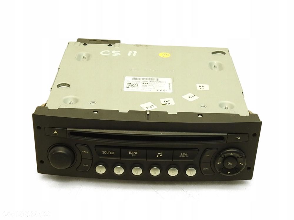 RADIO CITROEN C5 III 98016072ZD A2C37613600 - 1