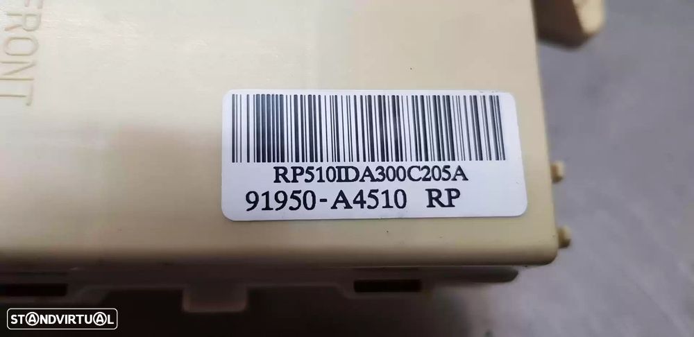 CAIXA RELÉS / FUSÍVEIS KIA CARENS IV 2018 -91950A4510 - 2