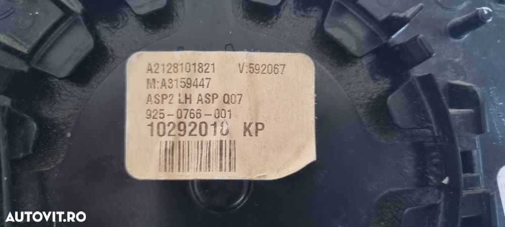 Sticla oglinda stanga heliomata Mercedes C CLS E S W204 W212 W218 W221 - 2