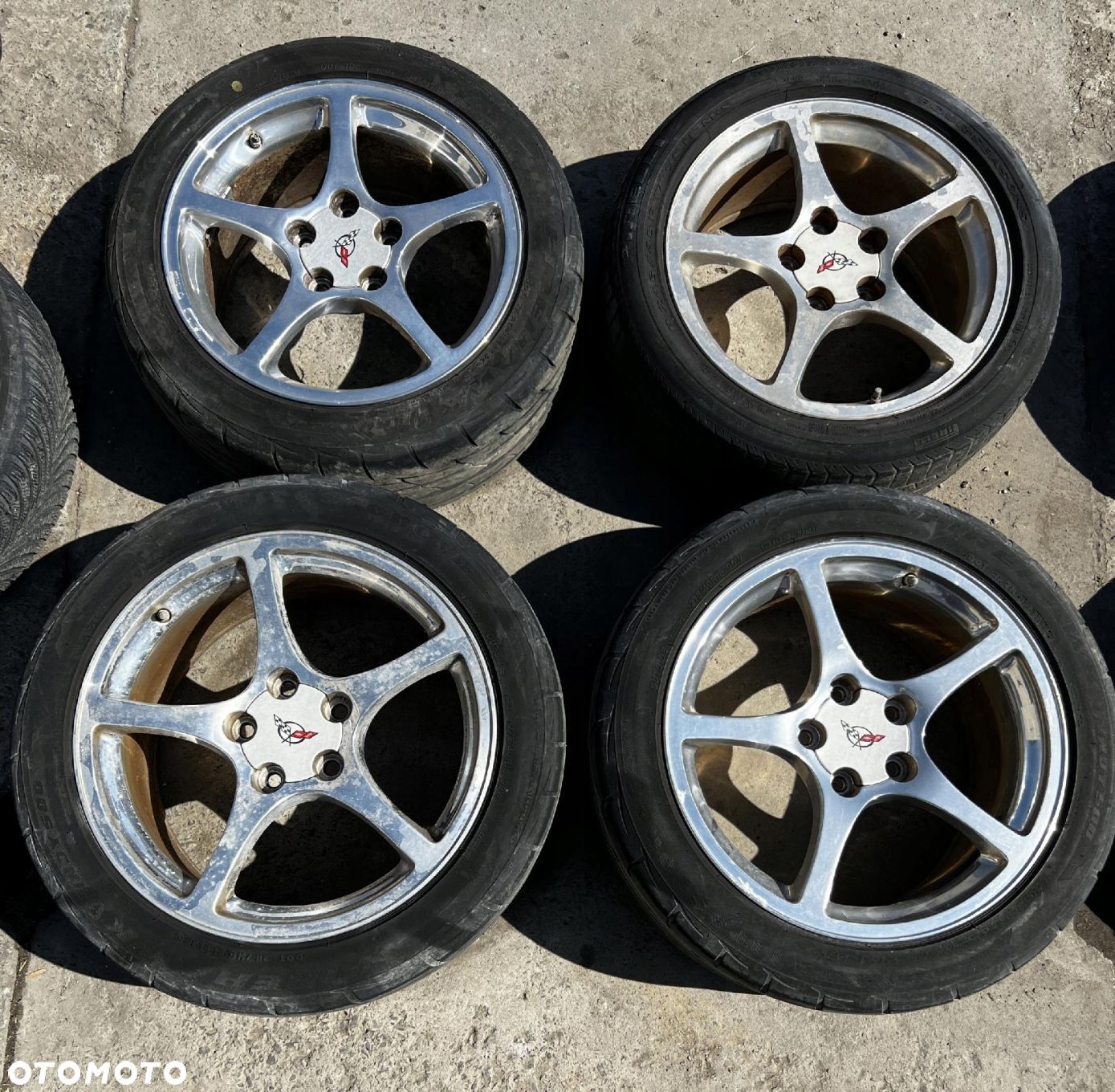 KOŁA FELGI OPONY LETNIE CHEVROLET CORVETTE C5 97-04 245/45 R17 275/40 R18 - 1