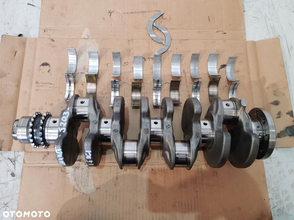 wał korbowy panewki 8026r trafic iii vivaro b 1.6 dci biturbo komplet - 1