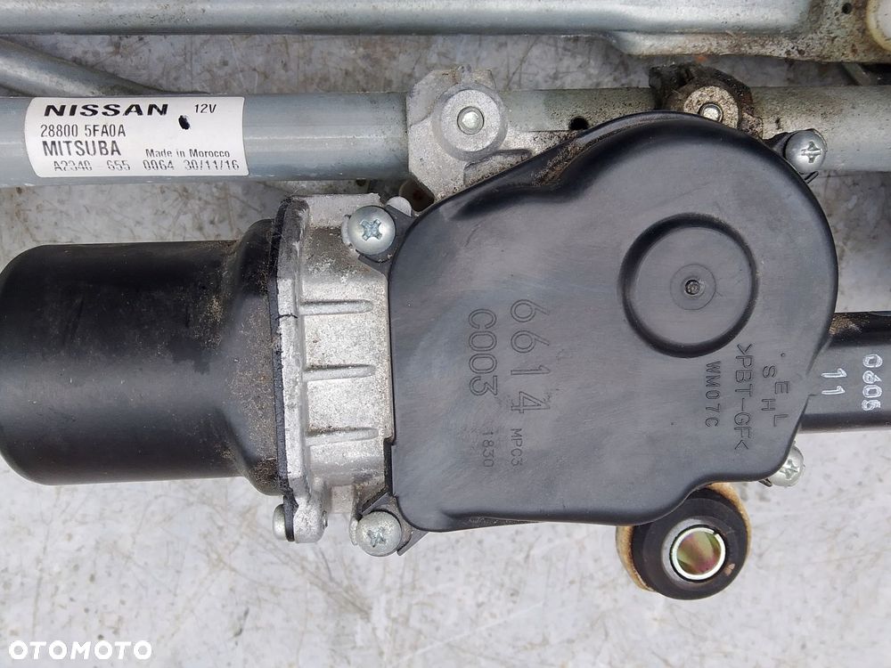 mechanizm wycieraczek nissan micra k14 28800-5fa0a - 3