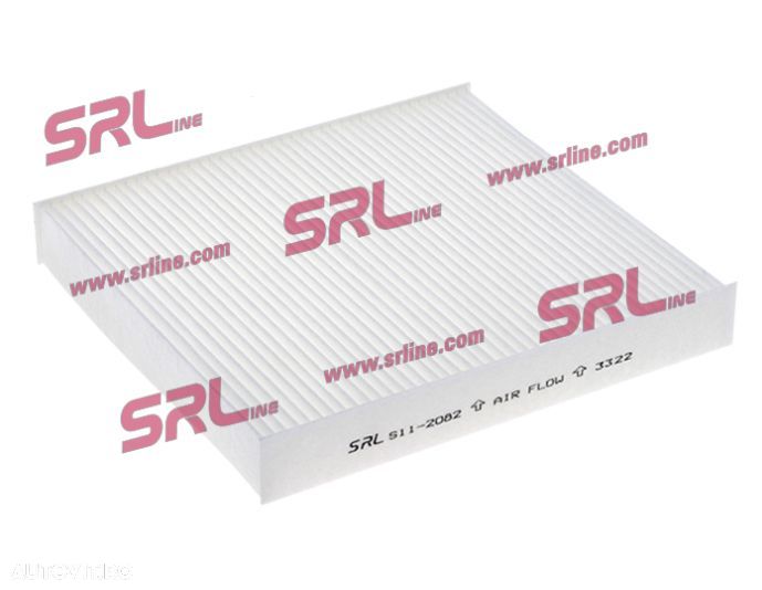 Filtru polen Alfa Romeo 159 (939) 2005-2012, 159 Sportwagon (939) 2005-2012, Alfa Romeo Brera (939) 2005-2010, Spider (939) 2005-2010, SRLine Polonia - 1