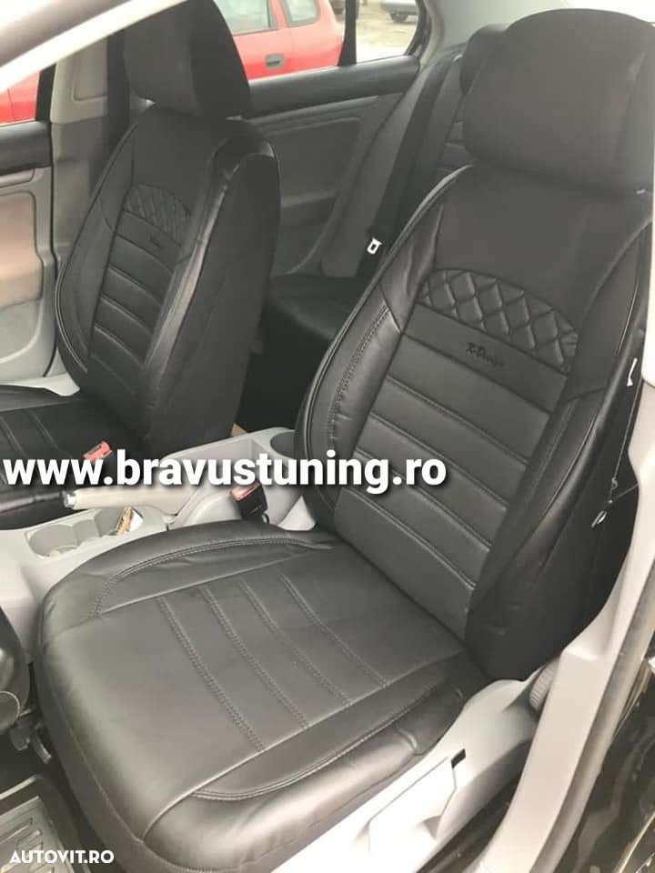 Huse scaun auto Piele Ecologica Skoda,Opel, Duster,Ford, Passat,Golf, - 1