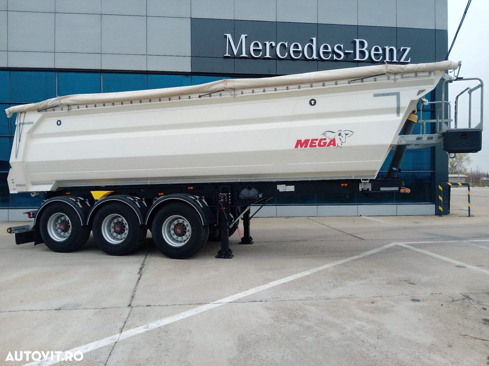 Mega 28m3 BASCULABILA,BALAST,HARDOX–NOUA/TOP! - 2