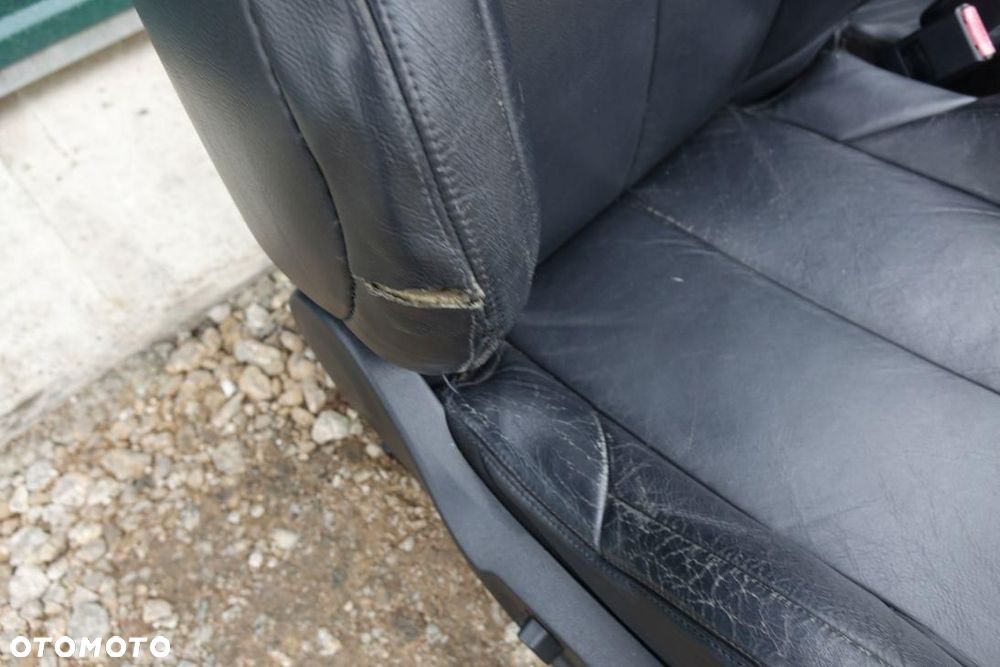 FOTEL FOTELE KANAPA KPL CZARNA SKÓRA SPORT PEUGEOT 307 CABRIO 3245233425 - 7