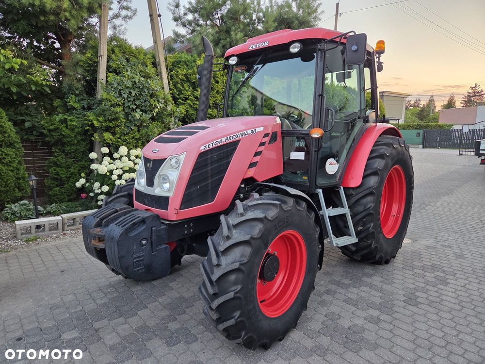 Zetor PROXIMA 80 FORTERRA Salon Polska 1147 MTH Pierwszy właściciel Jak nowy