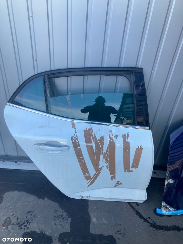 RENAULT MEGANE 4 IV HB DRZWI TYLNE PRAWE PRAWY TYŁ TYLNIE BIAŁE Wwa - 4