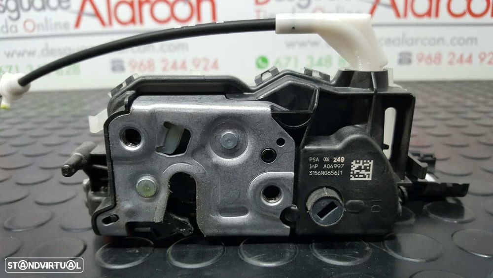 FECHADURA PORTA TRASEIRA DIREITA CITROEN C3 COLLECTION - 4