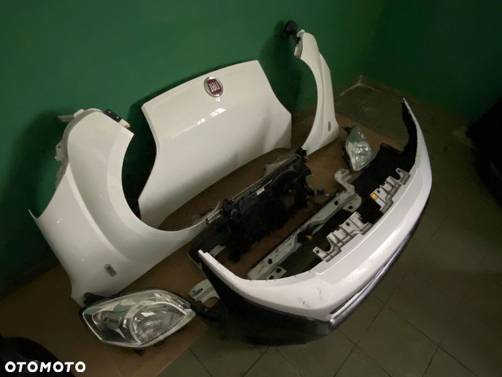 Fiat fiorino lift kod lakieru 249  bipper maska zderzak lampy 2xblotniki pas przedni - 2