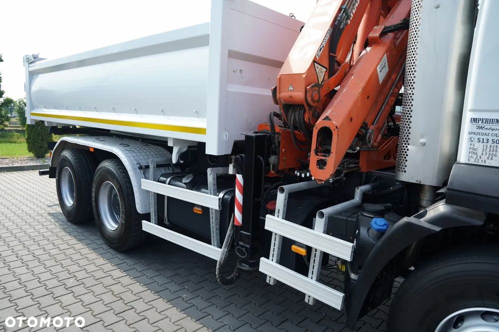 Iveco TRAKKER 410 / 6X4 / 2 STR. WYWROTKA + HDS ATLAS 125.2 / HYDROBURTA / ROTATOR / MANUAL / EURO 5 EEV / - 21