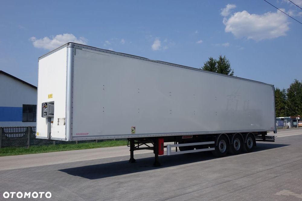 Fruehauf KONTENER / FURGON / OSIE SAF / ROLETA / OŚ PODNOSZONA / PODŁOGA SZYNA-DESKA - 1