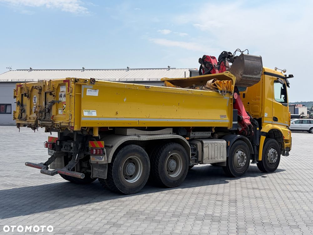 Mercedes-Benz Arocs 8x4 z HDS Palfinger Epsilon | 2020 | Euro 6 | Nowy model | Gotowy do pracy - 5