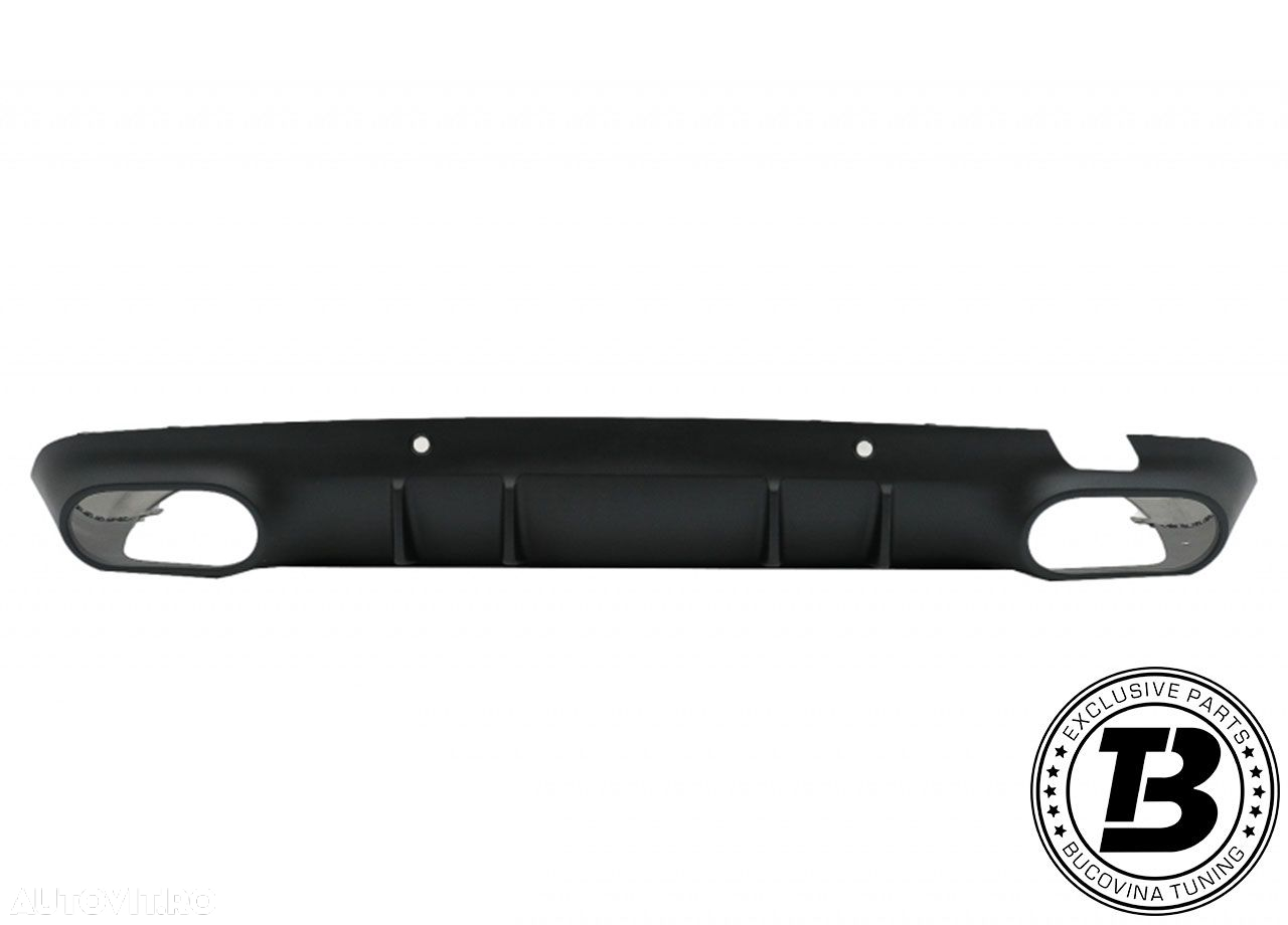 Difuzor Bara Spate cu Ornamente compatibil cu Mercedes CLS C257 CLS53 Design - 6