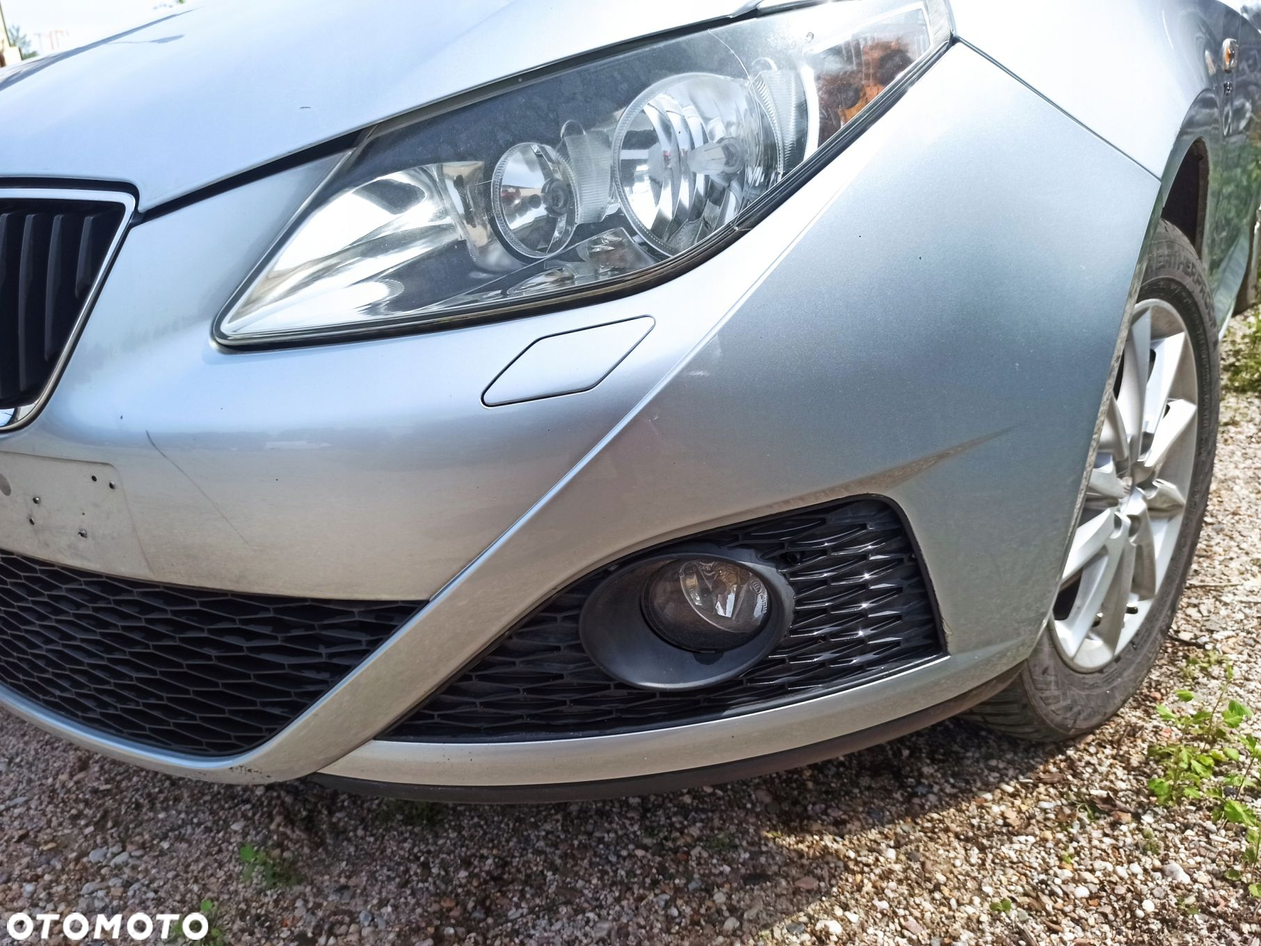 Zderzak przód kompletny SEAT IBIZA IV LS7Y 08-12 spryski - 9
