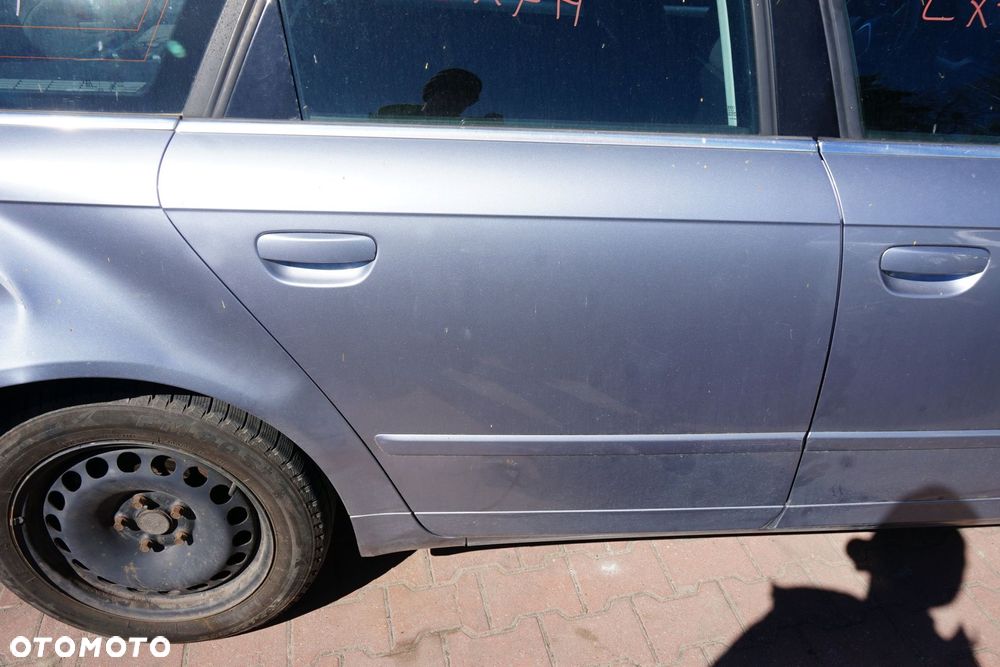 DRZWI TYLNE PRAWE A4 B7 KOMBI LY7H  SZARY AUDI 2004-2008 - 3