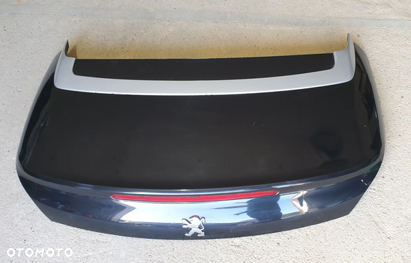 Klapa, pokrywa bagażnika Peugeot 207CC EXLB