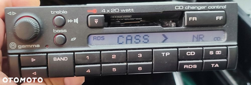 Radio Gamma IV Oryg. Volkswagen Passat B3 Golf III Vw T4 3B0035186A Idealne - 5