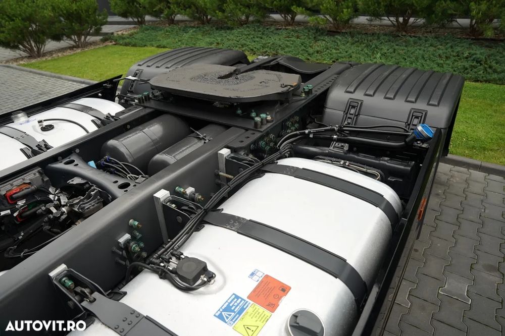 Scania S 500 / RETARDER / PLATĂ JOSĂ / MEGA / REZERVORE DE COMBUSTIBIL 1.400 L / I-PARK COOL / DUPĂ CONTRACT DE SERVICE GOLD / - 13