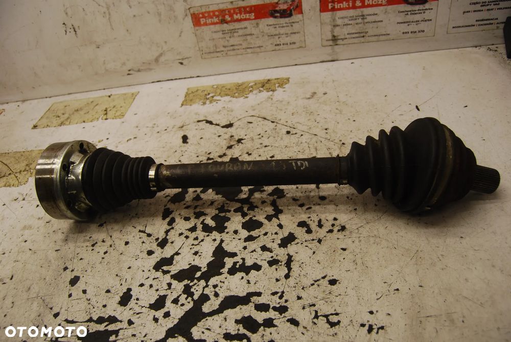 PÓŁOŚ LEWY PRZÓD PRZEDNIA KRÓTKA VW TOURAN I 2.0 TDI CADDY 1.9 TDI SEAT ALTEA AUDI A3 8P - 6