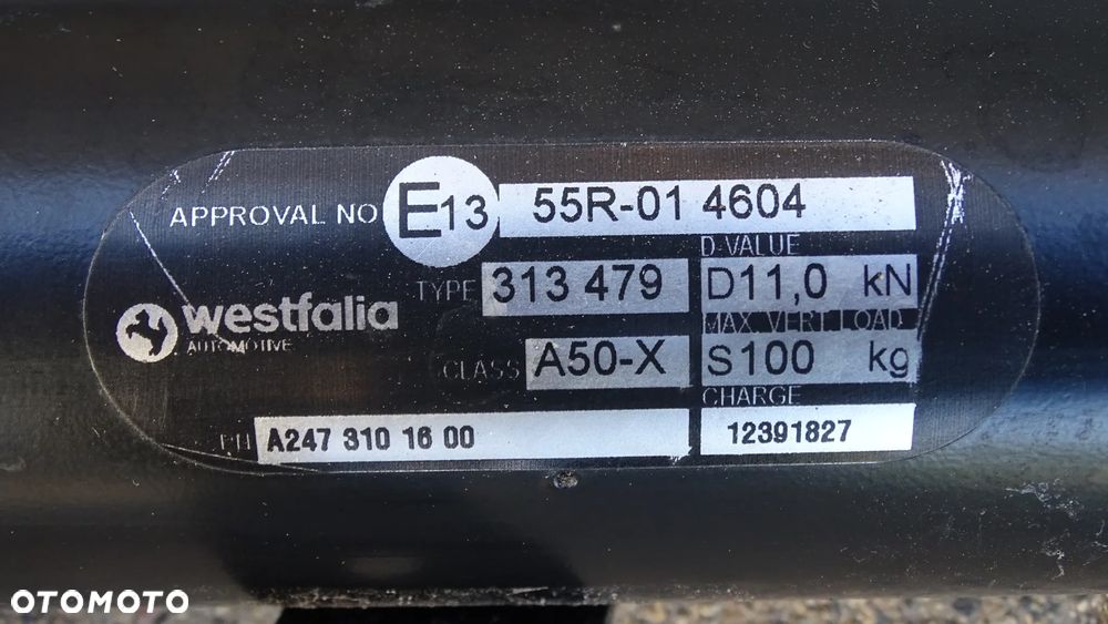 MERCEDES GLB X247, W247 - hak holowniczy westfalia - 8