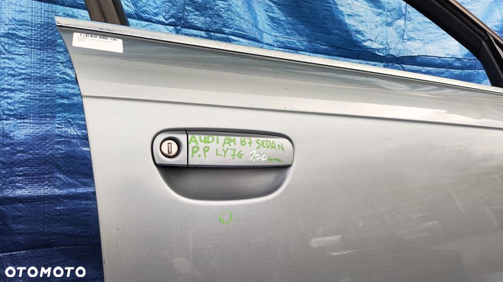 DRZWI PRAWY PRZÓD PRZEDNIE KOMPLETNE LUSTERKO LY7G AUDI A4 B7 SEDAN KOMBI - 3