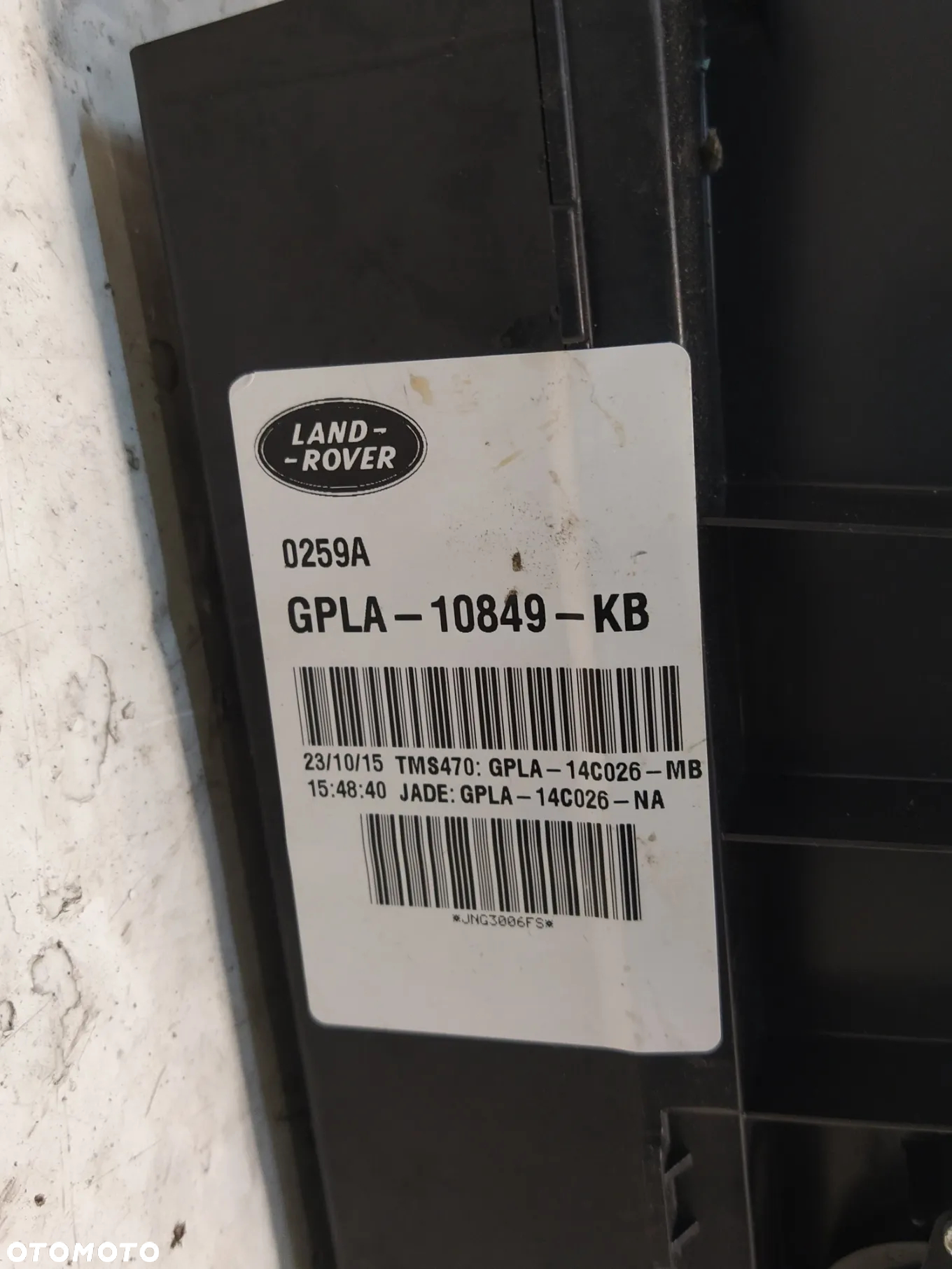 RANGE ROVER SPORT L494 LICZNIK ZEGARY EKRAN WYŚWIETLACZ UK ORYGINAŁ - 9