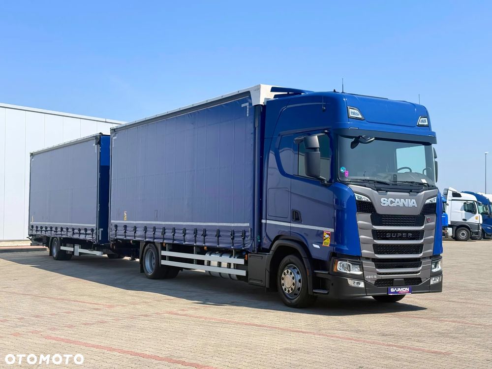 Scania SUPER / S420 / ZESTAW TANDEM 120M3 / PRZEJAZDOWY / SALON PL - 3