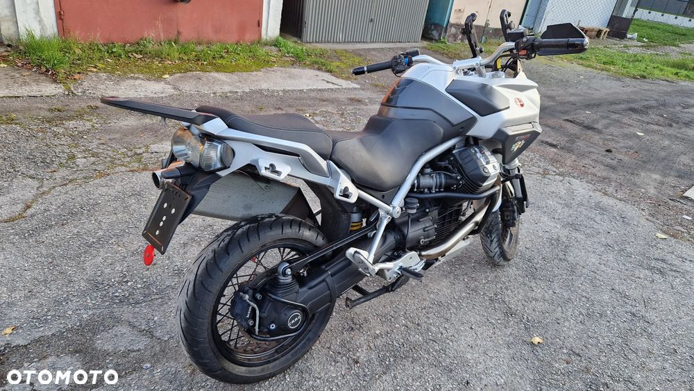 Moto Guzzi Stelvio ntx 1200 2010r. Wszystkie części. Rama,tłumik,kolektor,kanapa,instalacja, wtryski,przepustnice,lagi,wał,błotnik - 3