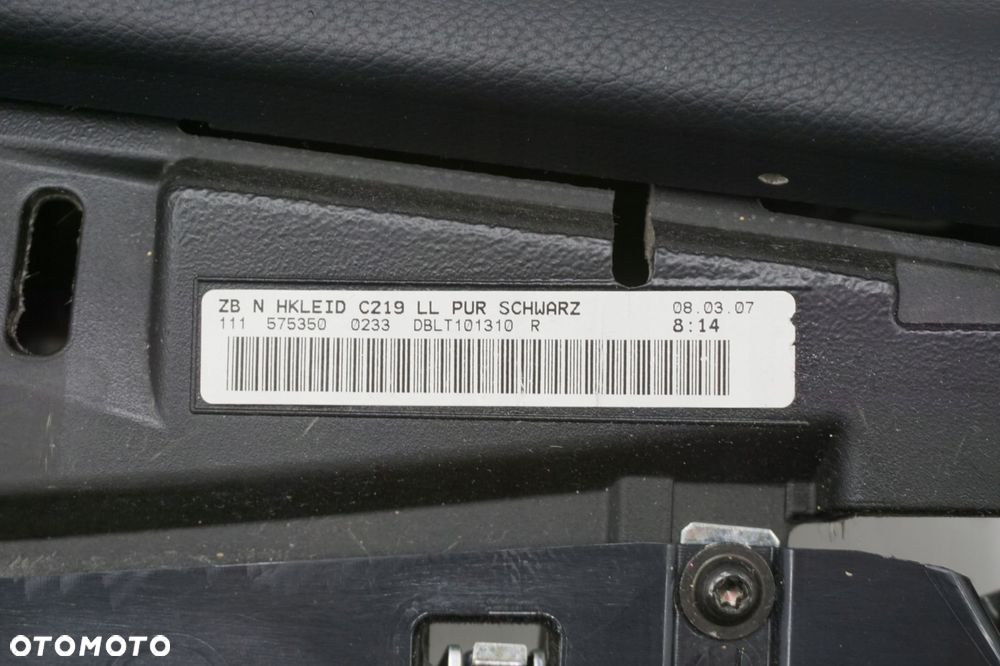MERCEDES CLS W219 DESKA ROZRZIELACZA KOKPIT PASY AIRBAG - 15