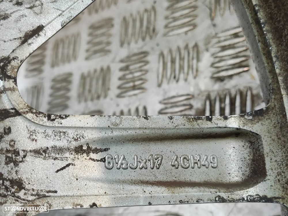 - Conjunto Jantes 17 Originais Renault Megane 2 MK2 6,5J ET49 4x100 - 7