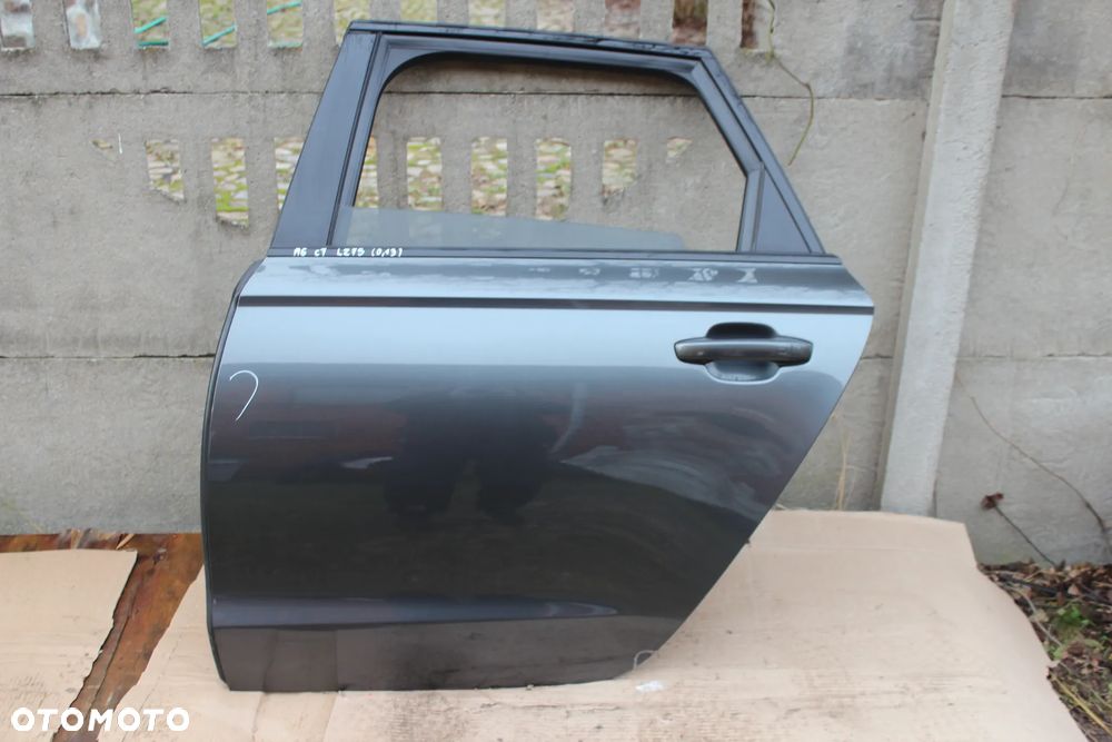 DRZWI TYLNE LEWE AUDI A6 C7 AVANT LZ7S 2015