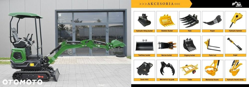 Inny Minikoparka TinyAnt KP-12D - 13