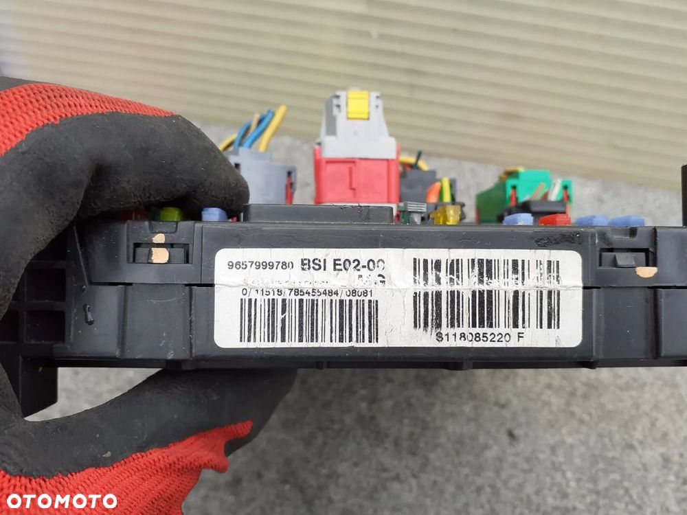 MODUŁ BSI STEROWNIK PEUGEOT CITROEN 9657999780 ORYGINAŁ WYSYŁKA! - 5