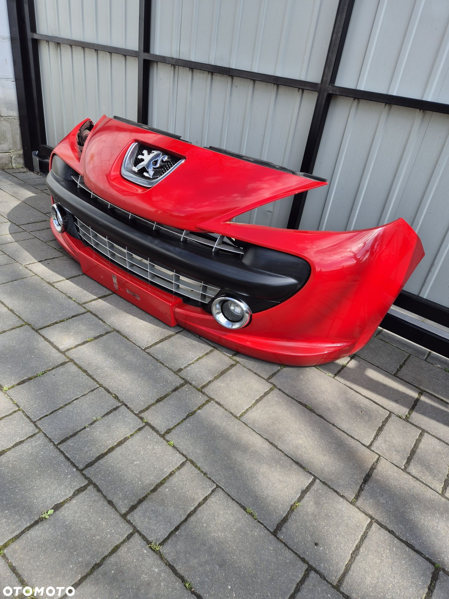 Zderzak przód przedni peugeot 207 rok 08 kod lak KKNB - 4